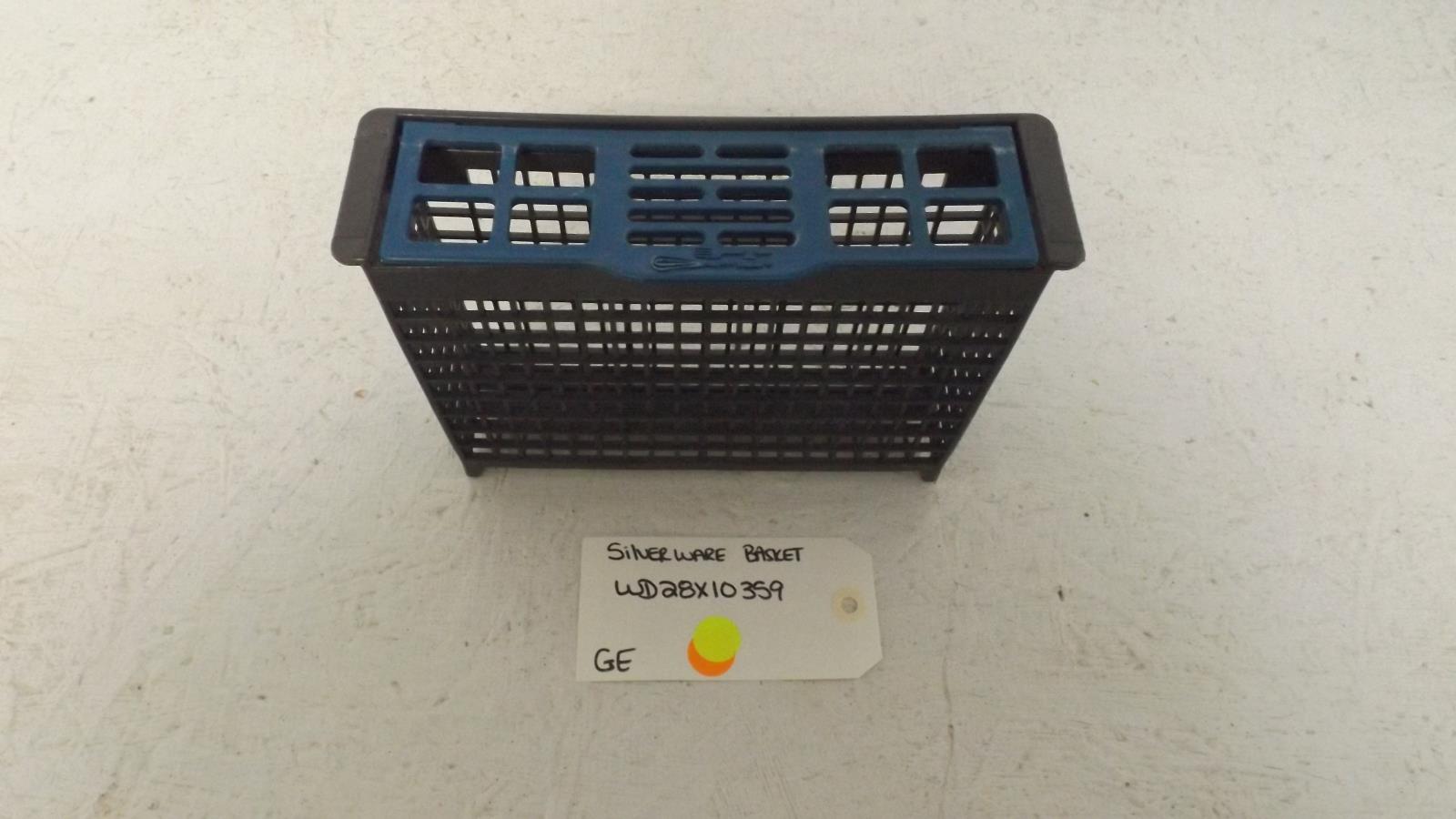 GE DISHWASHER WD28X10359 SILVERWARE BASKET (USED) GE DISHWASHER WD28X10359 SILVERWARE BASKET (USED)